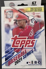 2021 TOPP SSERIES 1 BASEBALL SEALED HANGER BOX - TARGET EXCLUSIVE