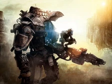 Titanfall Video Game Mech GLOSSY Poster print 16"x24" HOME DECOR