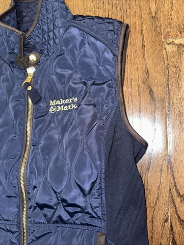 JOULES Makers Mark Bourbon Women's Quilted US 10 Navy Blue Polyester SP18 NWT - Picture 5 of 16