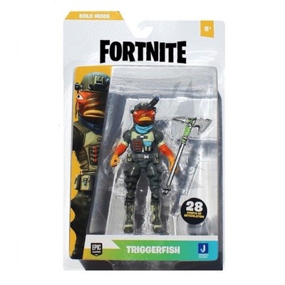 Fortnite Solo Mode Triggerfish 28 Points Articulation Action Figure & Accesories