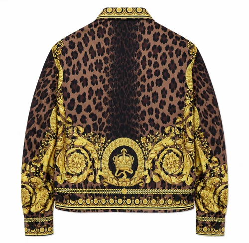 Versace Wild Baroc Print Blouson Jacket — Men's IT 48 (US 38) | New With Tags image 3