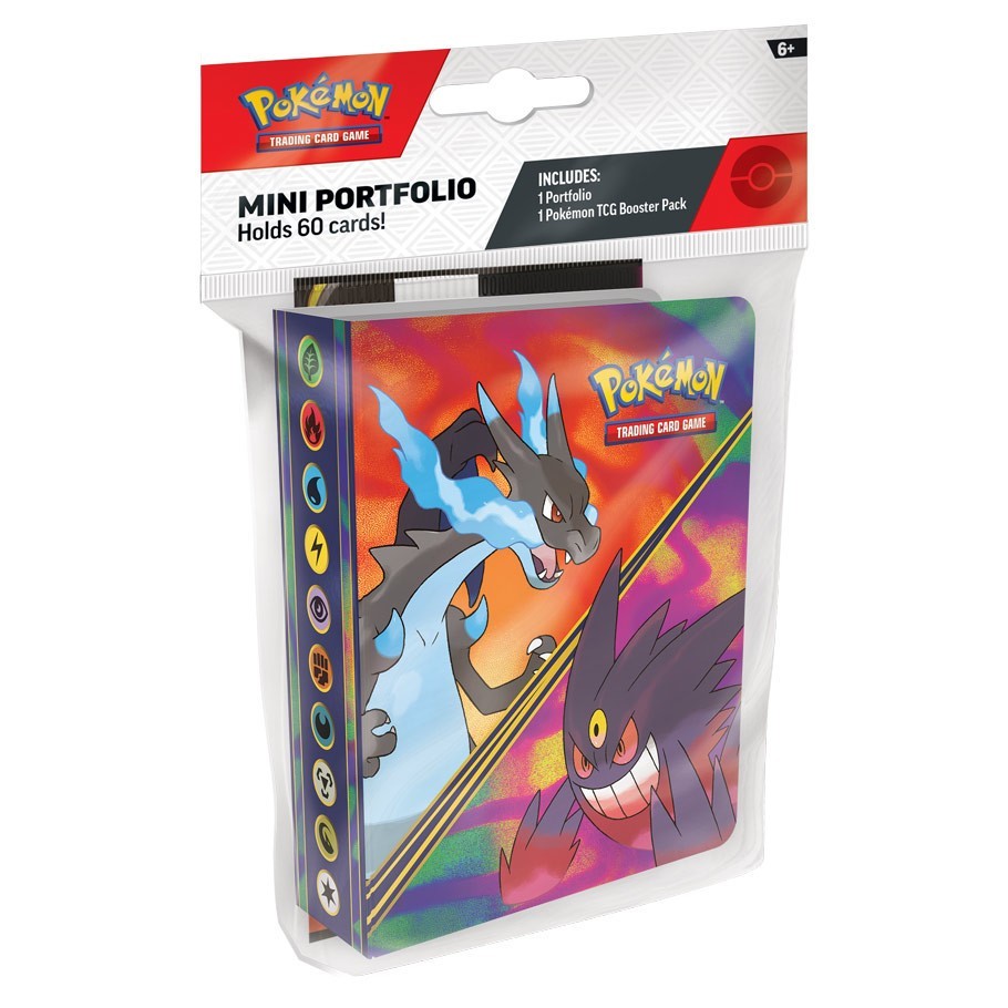 Pokemon 2026 Spring Mini Portfolio - With 1 Phantasmal Flames