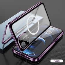 Magnetic Case Cover For iPhone 15 14 13 12 11 Pro Max Privacy Anti Peeping
