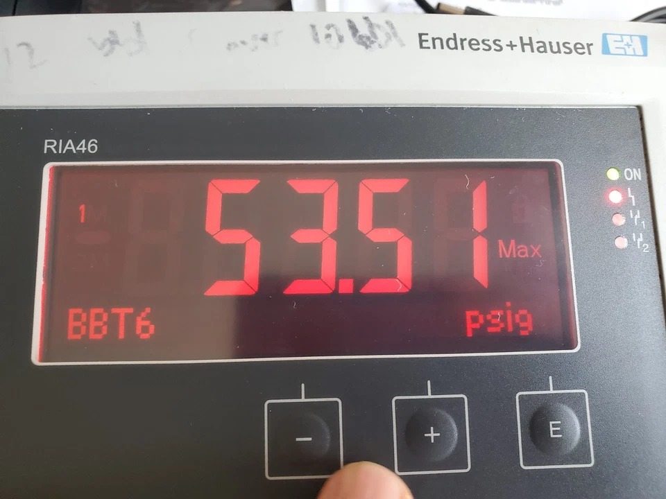 VIDEO ... Endress+Hauser RIA46 RIA46-A1B1B Field monitor 2 analog channels - Image 2 of 4