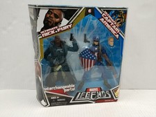 Marvel Legends 6 Ultimate Captain America & Nick Fury 2 pack Hasbro 2008