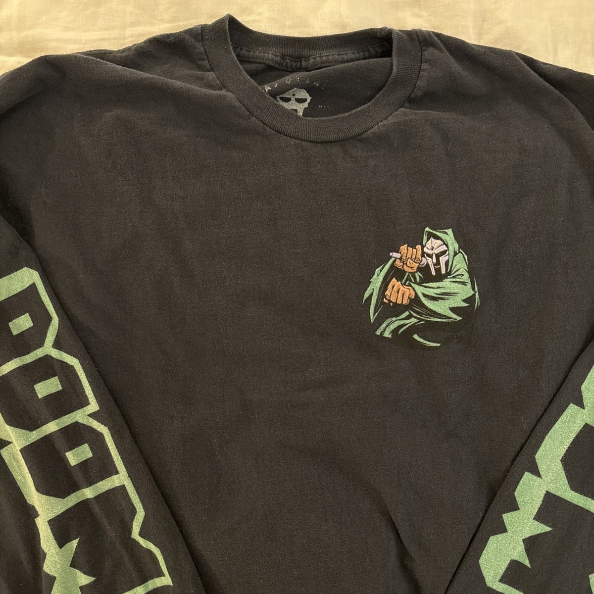 Take****様2点まとめ MF DOOM DIGGIN MASSIVE MF Doom Shirt Long Sleeve Gas Drawls XXL y2k 90s NYC rap hip hop