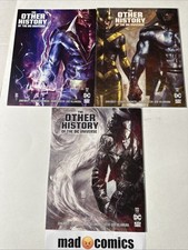 The OTHER HISTORY of the DC UNIVERSE #1,2,4 Near Full Set DC BLACK LABEL