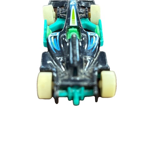 Hot Wheels Fl Racer Turquoise Green Malaysia Racer Glow Wheels - Picture 3 of 7