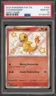 Pokemon Charmander Paldean Fates Holo Shiny Rare #109 PSA 10 Gem Mint