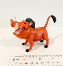Vintage Disney Lion King PUMBA Figure Toy PVC - 1994 Mattel Posable