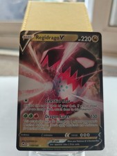 Pokemon TCG Regidrago V Holo Ultra Rare SWSH12: Silver Tempest 135/195 NM