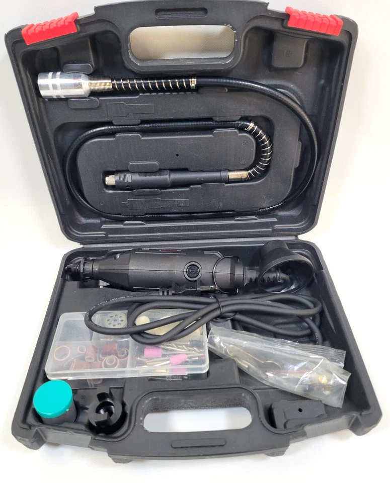 GOXAWEE G4007 Rotary Tool Kit with MultiPro Keyless Chuck & Flex Shaft - Image 2 of 4