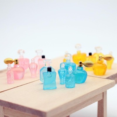 Perfume Six-piece Dollhouse Toys Miniature Models Ornaments Kids Play House Toys