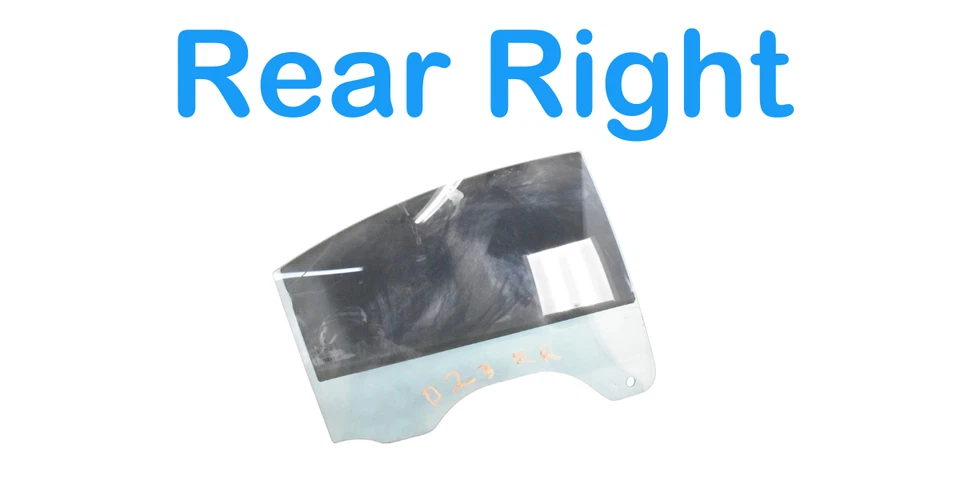 06-11 Mercedes W219 CLS500 CLS55 Puerta trasera derecha pasajero ventana vidrio OEM Foto 3 de 4