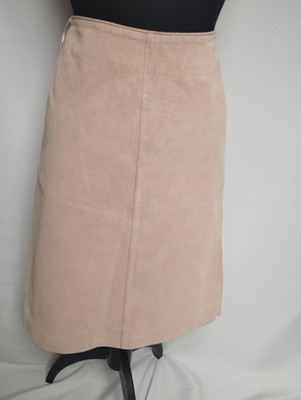 Wit And Wisdom Wildleder A Linie Rock Midi Gr 12 UK Rose 