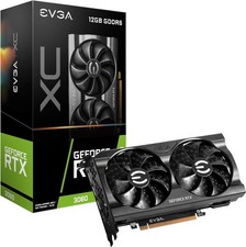 Open Box 12GB EVGA GeForce RTX 3060 XC Gaming GDDR6 PCI-E 12G-P5-3657-KR 