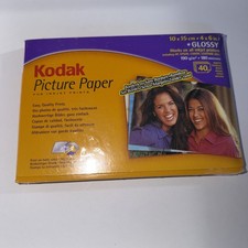 KODAK Picture Paper 10x15 cm 4x6" Glossy (40x Sheets) New & Sealed