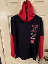 Youth Large Hooded T Shirt Houston Texans NWT