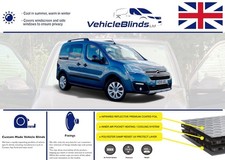 Thermal Blinds For Citroen Berlingo (2008-2018) 2nd Gen