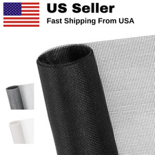 48x102" Window Screen Replacement DIY Pet-Proof Mesh Anti-Mosquito Porch Door