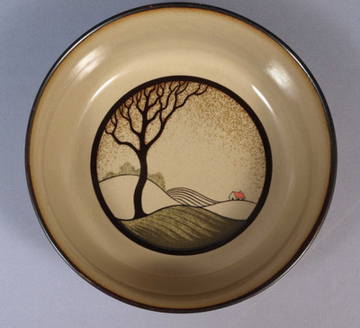 Vintage Denby Savoy LARGE SERVING Bowl Stoneware Oven Safe England