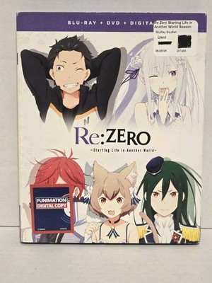 Rare Re:Zero-Starting Life in Another World: Season One Part Two (Blu-ray/DVD)