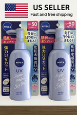 Pack of 2 NIVEA UV Super Water Gel 140g Sunscreen SPF50 PA  Japan