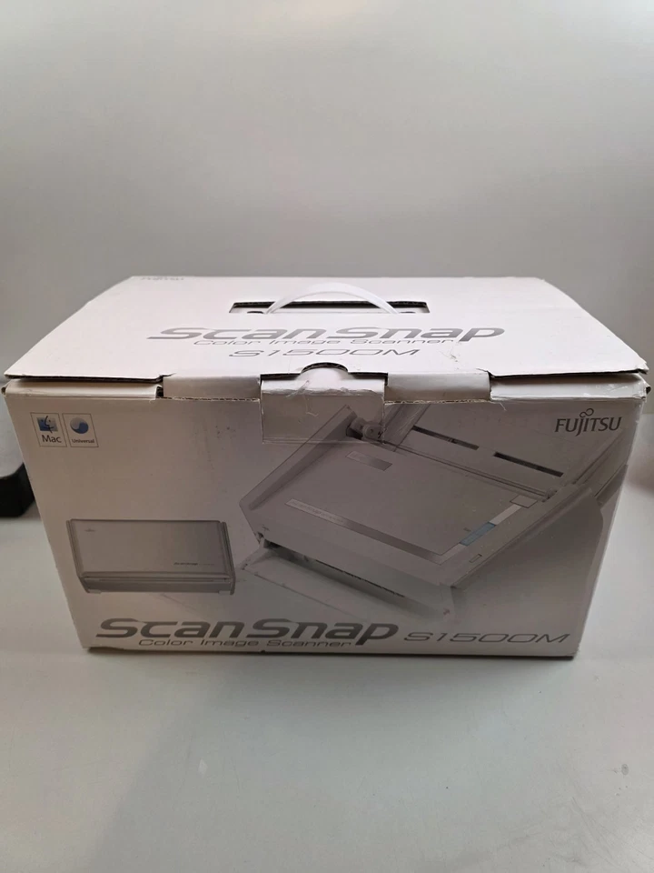  Fujitsu ScanSnap S1500M Color Sheet-Fed Duplex Scanner für MAC Open Box