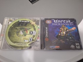 Sega Dreamcast Sports Edition (works, cables, controllers, memory, and 3 games)