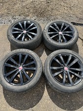 18-24 JAGUAR E-PACE SET OF 4 ALLOYS 20 INCH ALLOYS WITH TYRE ET40 235/50/20