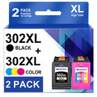 DRUCKERPATRONEN für HP 302 XL OfficeJet 1110 3830 3831 3832 3833 4650 3834 3835