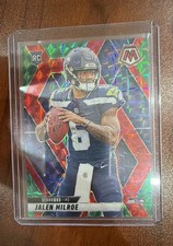 2025 Panini Mosaic - Rookies Jalen Milroe #322 Choice Red & Green Mosaic...