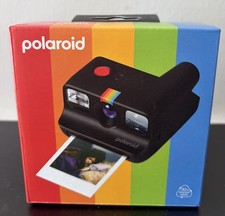 POLAROID GO GEN 2 MINI INSTANT FILM CAMERA BLACK COMPACT POCKET BRAND NEW