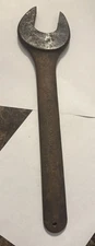 Vintage Williams #10 Open End 1-5/8" Engineer's Machinist's Wrench 15" Long