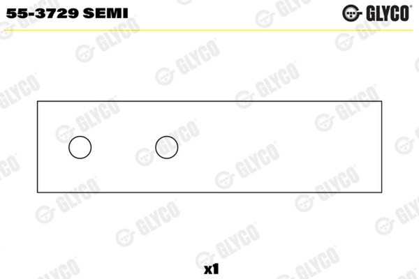 Glyco Lagerbuchse Pleuel 55-3729 Semi FüR VW Seat Skoda Audi 35 Golf AGX 6N2 2DB-image