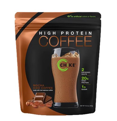 Worldwide 2 X Chike Nutrition High Protein Iced Coffee Mocha -- 15.3 oz