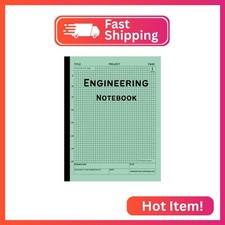 Engineering Notebook: 160 Pages Grid Format, Engineer Lab Quadrille Graph Paper