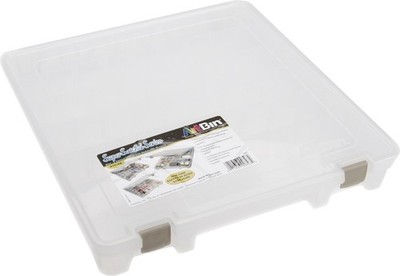 ArtBin Super Umhängetasche schmal 8-28 Fächer - 15,25'' x 14'' x 2'' durchscheinend - 9101AB