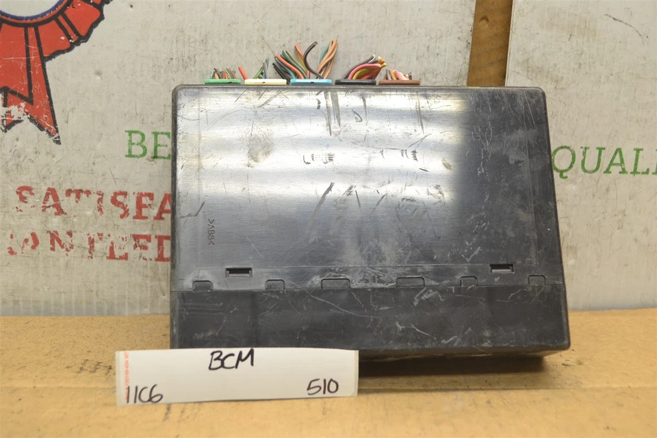 2007-11 GMC Acadia Body Control BCM OEM 25847589 módulo 510-11C6 - Imagem 2 de 4