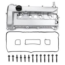 MITZONE Upgrade Aluminum Valve Cover compatible with 2005-2013 Ford Focus Esc...