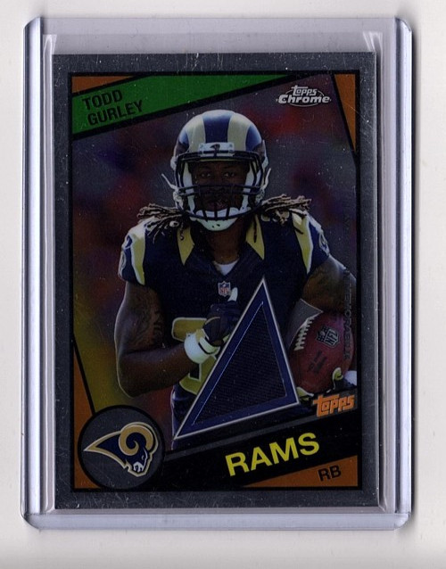 Todd Gurley II 2015 Topps Chrome #T60R-TG 60th Anniversary Wal-Mart Relics