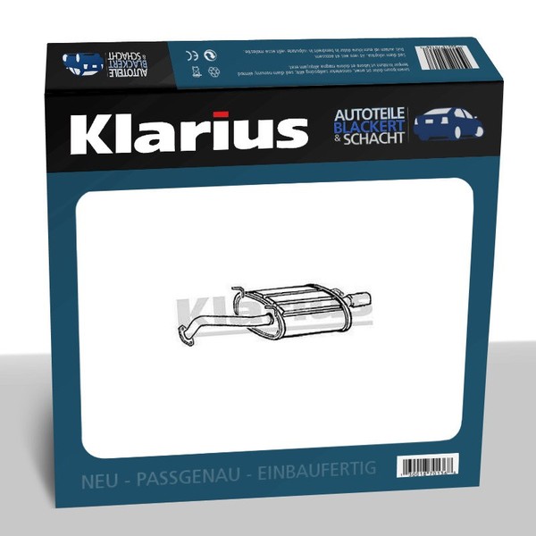 Klarius Auspuff ESD Endtopf für Hyundai Accent-image