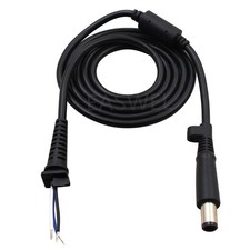 7.4x5.0mm DC Tip Plug Round Connector Laptop Power Cable For HP / Dell Notebook