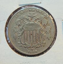 1882 Shield Nickel Very Fine VF Great Coin