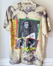 RARE ART Bob Marley  The Wailers Kaya Album T-Shirt Zion Reggae Size Medium