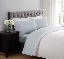 Truly Soft Everyday Sheet Set Light Blue 4-Piece Full Sheet Set Super Soft