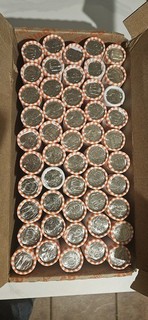 2026 P Philadelphia Mayflower Compact $500 Quarter Box 50 Bank Wrap Rolls
