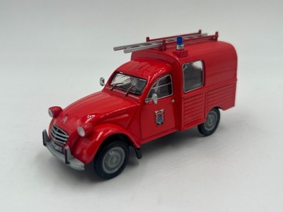 Citroën 2 PS Van Feuerwehr 1/43 Eligor Neu Box Schale