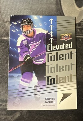 2024-25 Upper Deck Pwhl - Elevated Talent Sophie Jaques #ET-3 (RC)