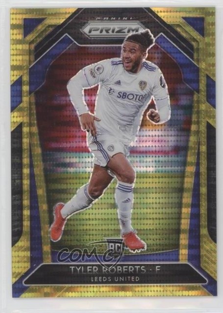 2020-21 Panini Prizm Premier League Breakaway Gold 1/10 Tyler Roberts #209